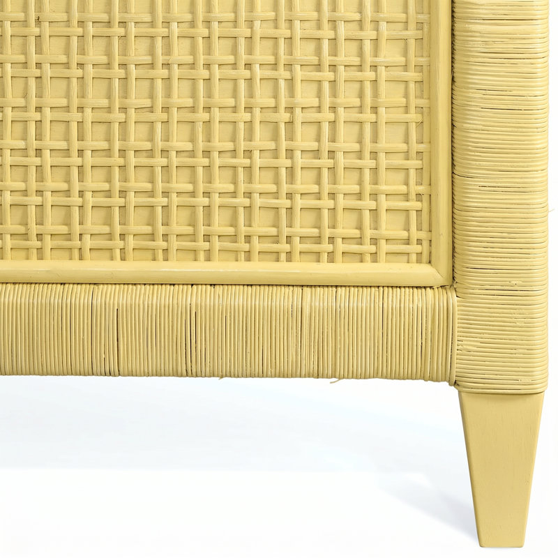 Naples Low Profile Standard Bed, King, Sea Glass