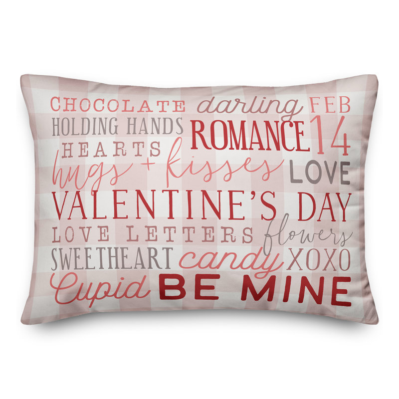 Plaid Throw Pillow