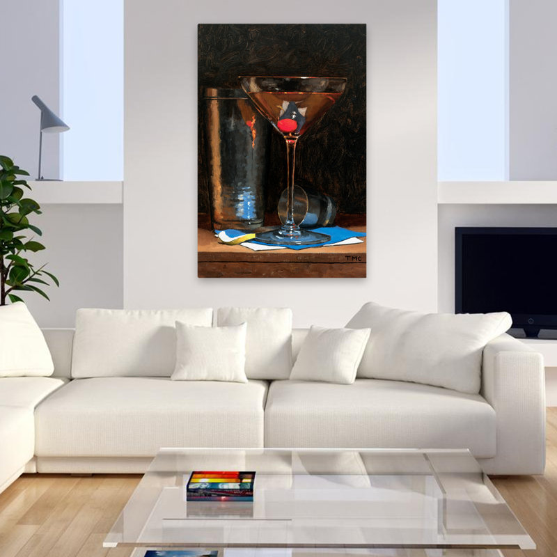 Manhattan - Cuisine cocktails Art, H 48 po x l 32 po