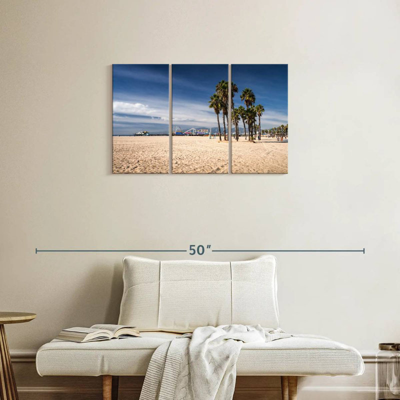 Gillard Santa Monica Palm Beach, 20" H x 33" W