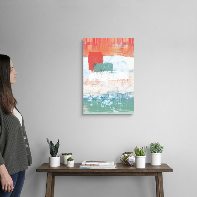 Reproduction d’art sur toile, "inattendue Bloom no. 2" par Louis Duncan-he, Toile tendue, H 24 po x l 16 po x P 1,25 po