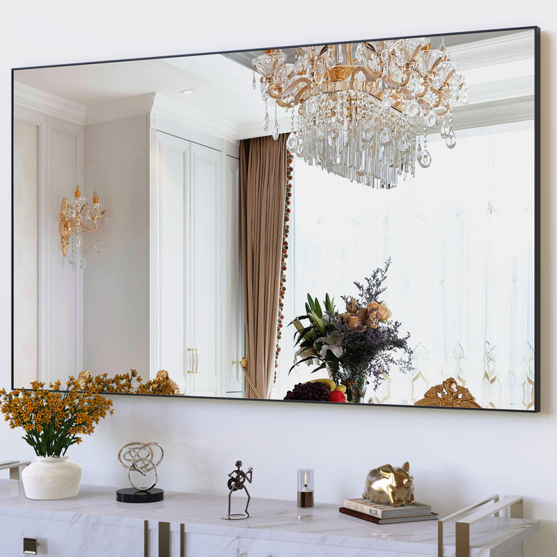 Najla Aluminum Rectangle Mirror