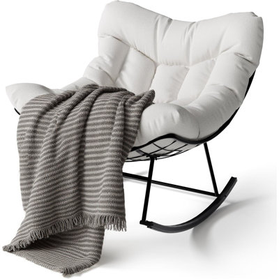 Patio Egg Rocker Chair by George Oliver
