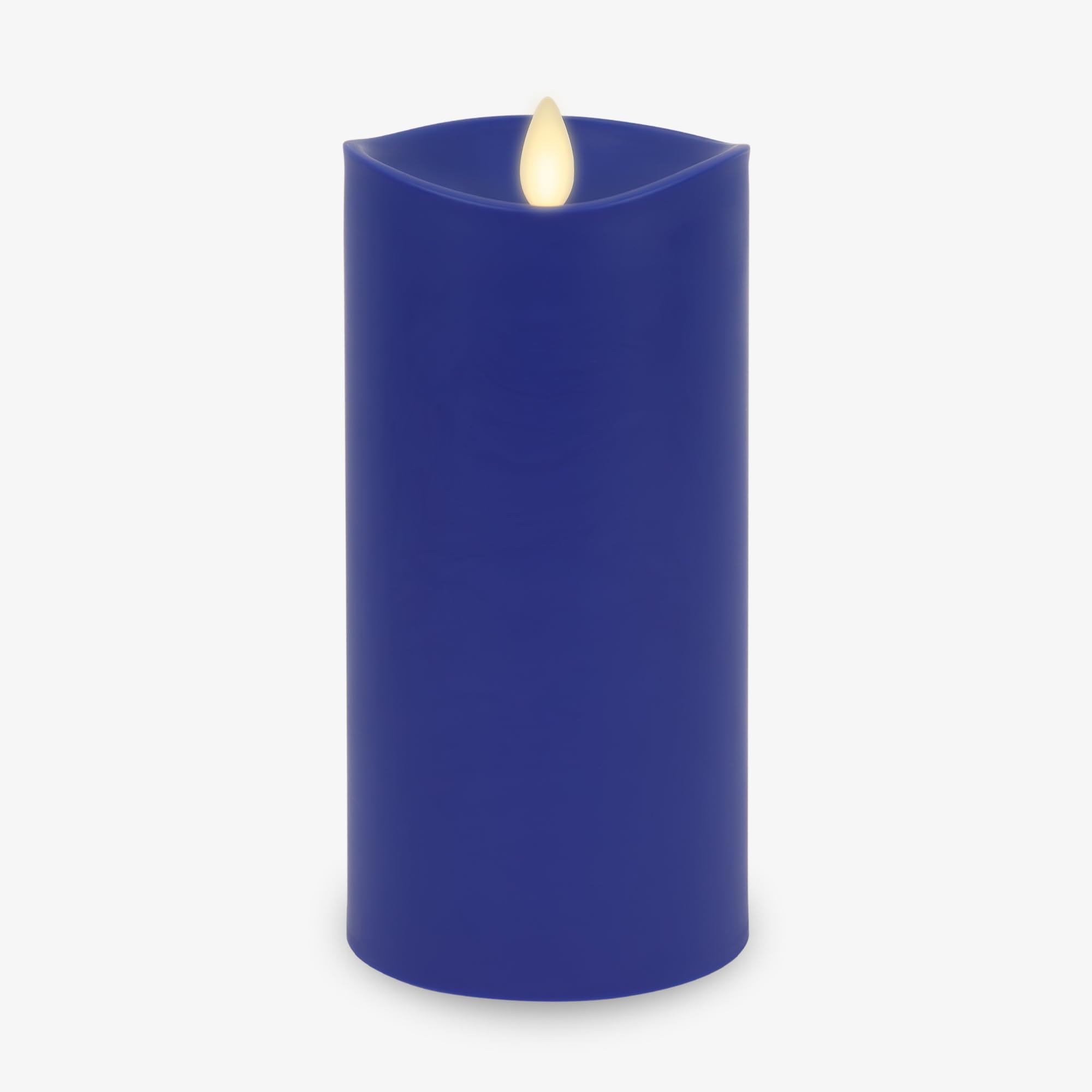 LIFETIME FLOORING LLC Vivid Ultramarine Outdoor Flameless Candle Moving ...
