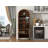 Farmhouse Arched Wine Bar Cabinet-1372228520