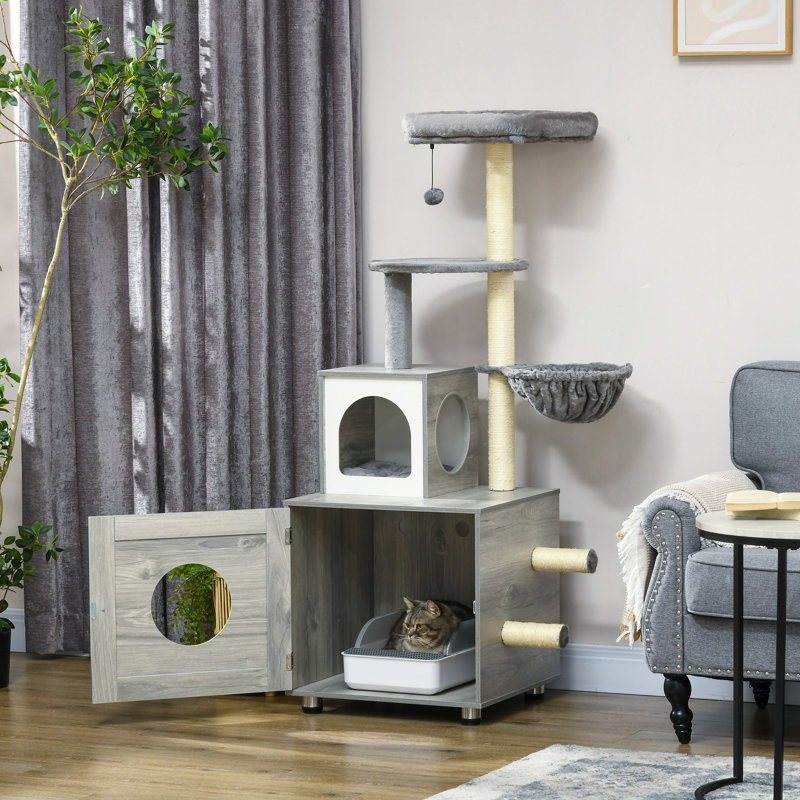 144.5cm H Cat Tree