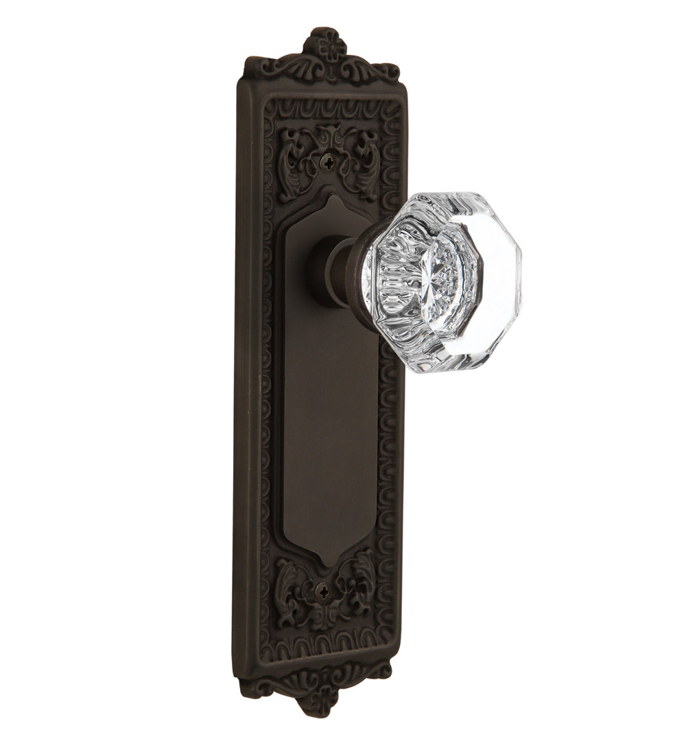 Egg & Dart Plate with Waldorf Door Knob Nostalgic Warehouse 