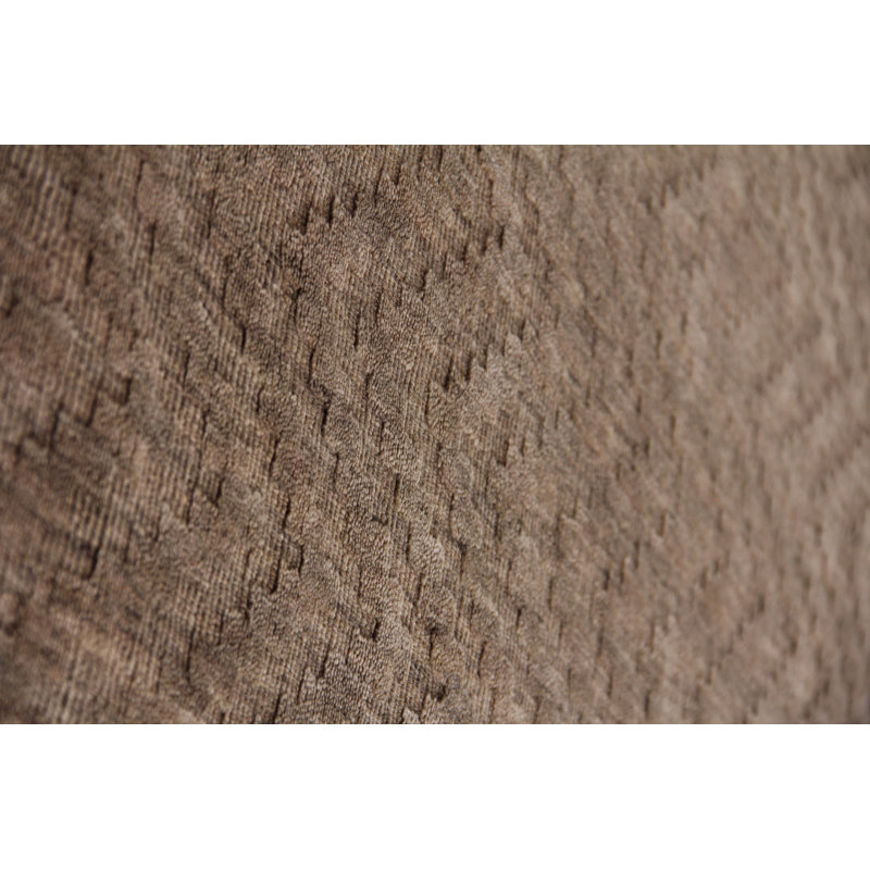 Demani Wool Chevron Area Rug in Flax, Rectangle 10' x 14'