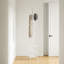 Portemanteau autoportant avec porte-parapluie, 12 crochets de protection, portemanteau en métal pour vestibule, couloir, chambre à coucher, salon et bureau