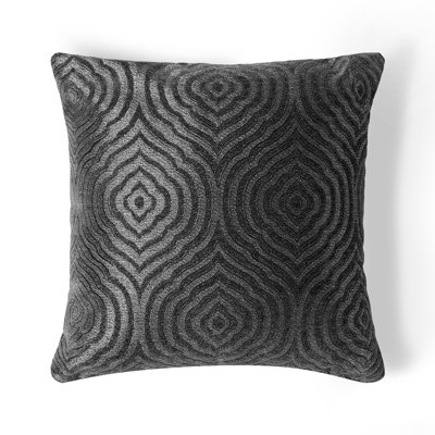 Charcoal Chic Throw Pillow