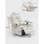 Fauteuil oscillant électrique pour chaise berçante