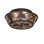 Rustic Lodge 2 - Light Semi Flush Mount