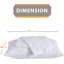 Noelis 100% Microfiber Zipper Pillow Proctector