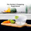 ROYALFORD Mini Vegetable Chopper & with Storage Lid | Chops Vegetables, Nuts & Fruits | Blends Flour | Egg Beater | Meat Mincer | Large