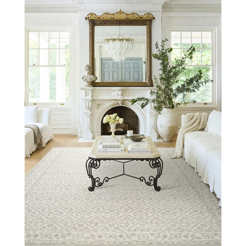 Tapis tissé à la machine Nabela Noor Home x Livabliss Maan, Rectangle 2 pi x 2 pi 11 po