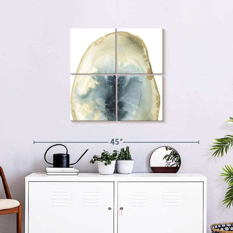 Avery Cropped Geodes II, 26" H x 26" W