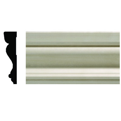 2.5'' H x 84'' W x 0.63'' D Wood Casing