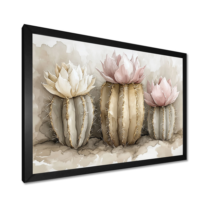 Smathering II - Botanical, art mural encadré, H 30 po x l 40 po, Toile tendue
