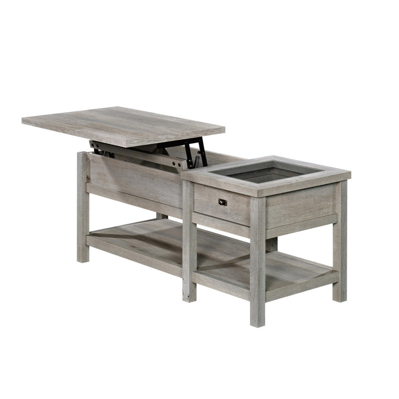 Table basse à plateau relevable
