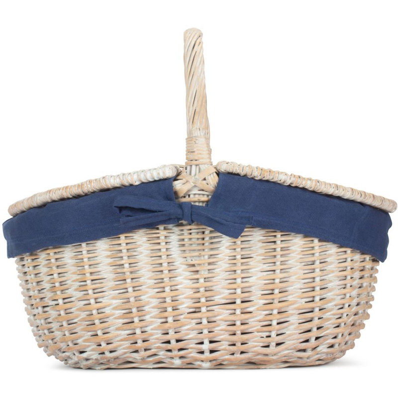 August Grove Wicker Decorative Basket