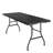 Jassel 6ft Folding Picnic Table with Handle |HDPE Resin Surface & Steel Legs | Weather Resistant