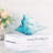 Hand blown glass conch sculpture