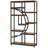 Bookshelf Industrial 5 Tier Etagere Bookcase With 9-Open Storage Shelf For Living Room, Bedroom-1257948982