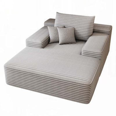 Upholstered Chaise Lounge Chair Indoor，Reading Chairs