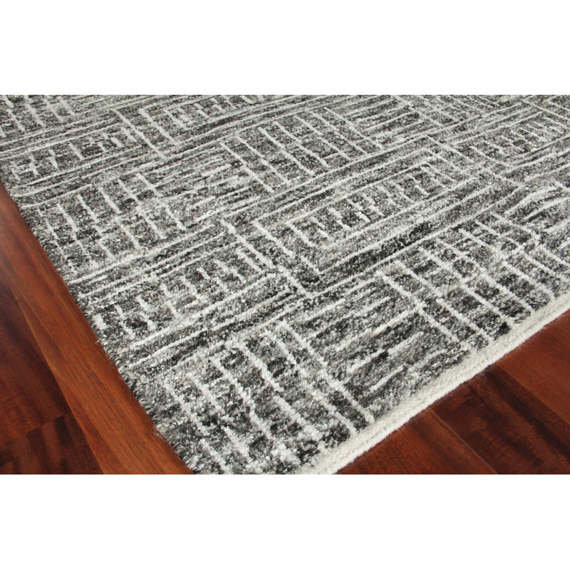 Aldridge Geometric Area Rug, Runner 6'6" x 17'