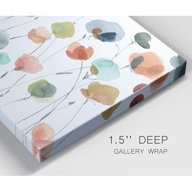 Lollipop Field - Impression sur toile tendue, H 27 po x l 18 po x P 1 po