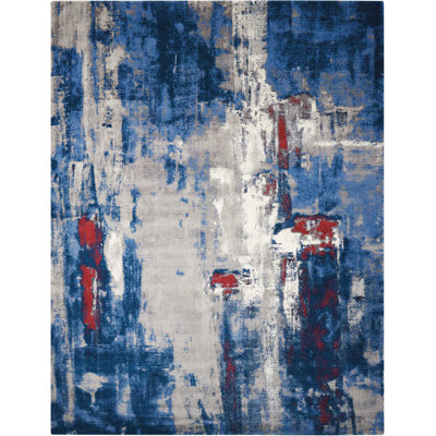 Tapis gris / noir Anasia