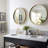 Anngela Metal Round Wall Mirror-88633611