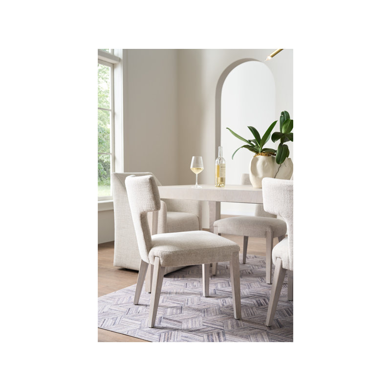 Avaline Raen Upholstered Dining Chair, White Oak