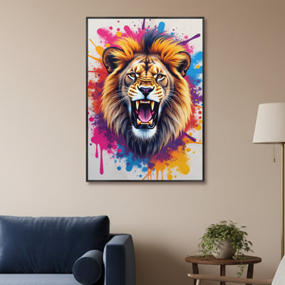 Single Picture Frame LED Illuminated Wall Art Wall Art on Glass / Aluminium