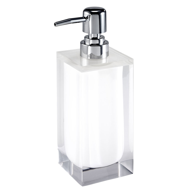 Iz Marina Blue Bath Lotion Dispenser, White