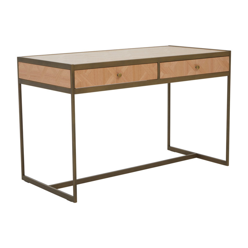 Hijinio Metal Base Writing Desk
