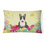 Coussin lombaire d’extérieur terrier pâques œufs bull
