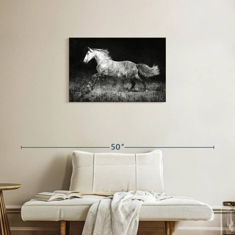 Cheval rétro Crowle, H 20 po x l 30 po