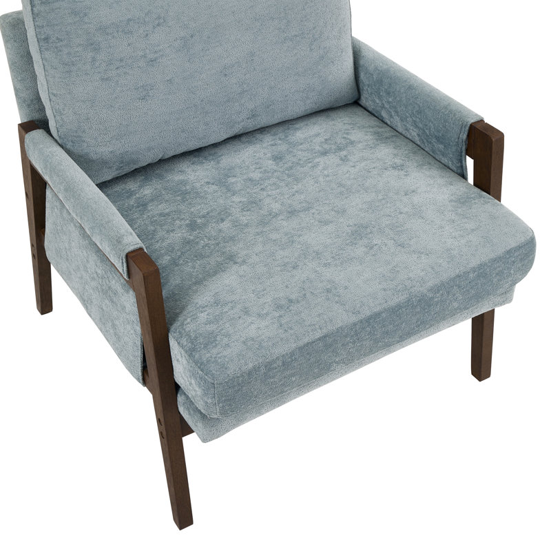 Siège d'appoint bleu - Option de fauteuil confortable et élégante