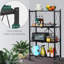 71.1cm W Metal Shelving Unit with Wheels
