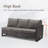 Ingvald 71.45" W U-Shaped Patio Sectional-829019254