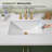 20.5 In. Rectangular Undermount Bathroom Sink Ceramic Vessel Vanity Lavatory Sink Basin In White With Overflow