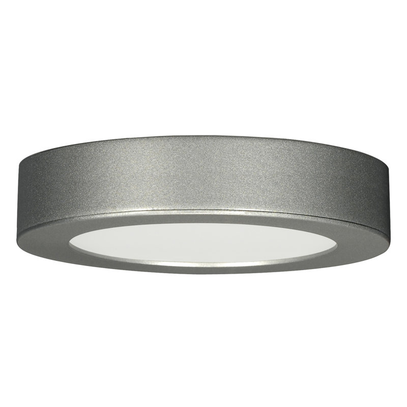 Flush Mount, Satin Nickel