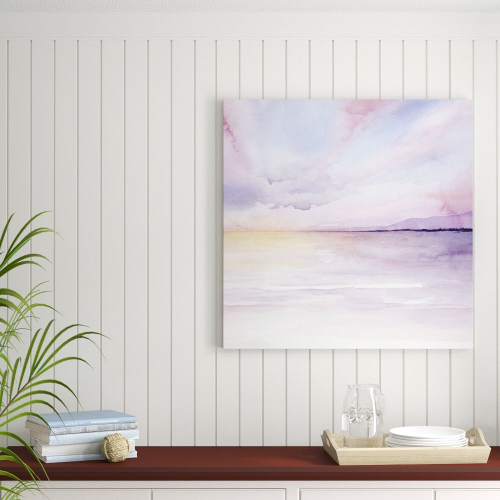 Leinwandbild Pale Sunset II von Grace Popp