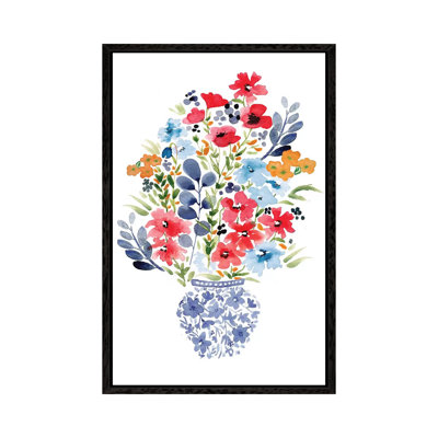 Chinoiserie Floral by Bria Nicole - Print on Canvas