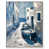 Cadre flottant blanc