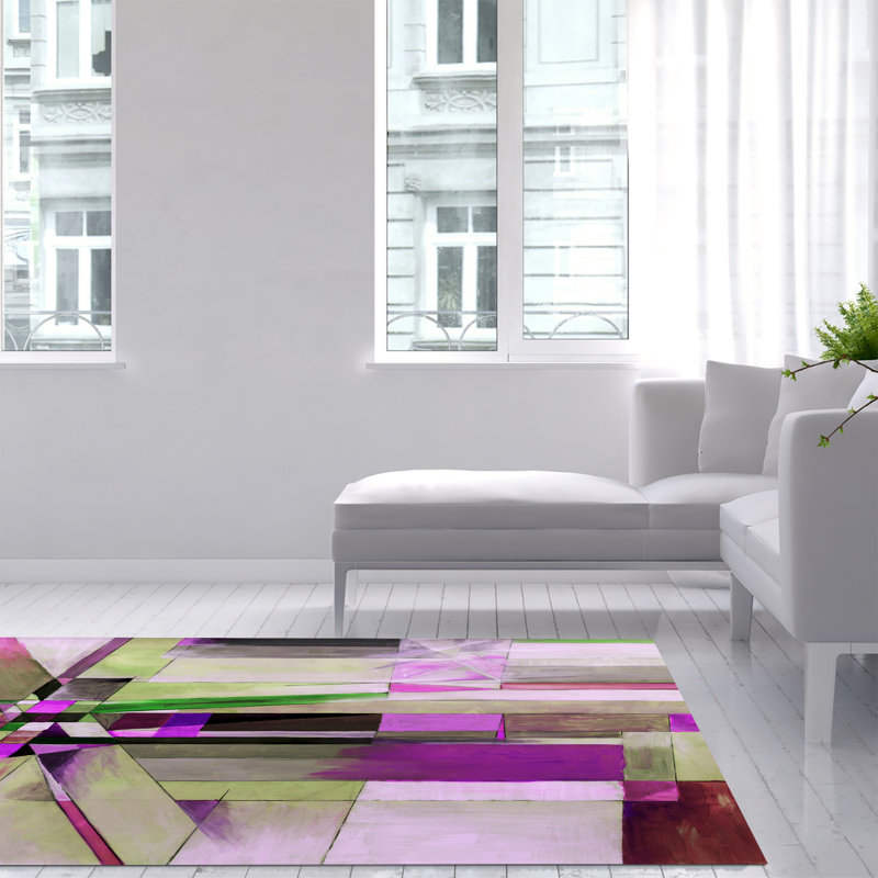 Gastineau Geometric Area Rug, Rectangle 140 x 200cm