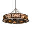 Oak Leaf Downrod Ceiling Fan