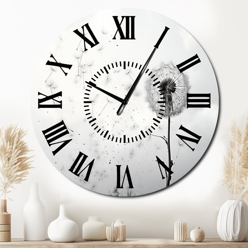 Horloge murale Minimalims, Surdimensionné
