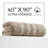 Plus Size Oversized Towel 100% Cotton Ultra Extra Large 40 x 90in Bath Towel-1847041824